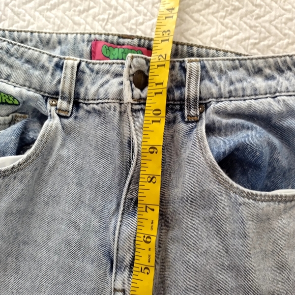 Empyre Tori 90s Mid Rise Carpenter Skate Jeans Sz 3/26 - Picture 12 of 13